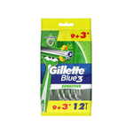 Gillette Blue3 Sensitive set britvic za enkratno uporabo, 12/1