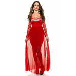 Amiatex Ženska obleka 73055, rdeča, M