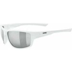 Uvex sončna očala - bela. Sončna očala iz kolekcije Uvex. Model z gladkimi lečami in plastičnimi okvirji. Imajo UV 400 filter.
