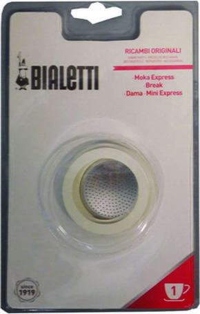 Bialetti Rezervni del tesnilo / filter - Za 1 skodelico Alu