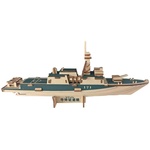 Woodcraft Lesena 3D sestavljanka Destroyer 052C