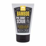 Pacific Shaving Co. Shave Smart Bamboo Pre-Shave Scrub piling za kožo pred britjem 100 ml