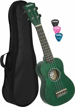 Cascha HH 3963 Soprano ukulele Green