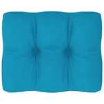 Vidaxl Blazina za kavč iz palet modra 50x40x10 cm