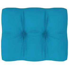 Vidaxl Blazina za kavč iz palet modra 50x40x10 cm