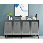 BARE - ANTHRACITE, SILVER HANAH HOME