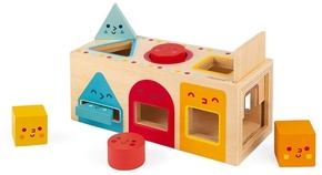 Janod Montessori Shapes leseni vložek