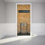 Samolepilna nalepka za vrata Ambiance Harry Potter Platforma, 83 x 204 cm