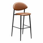 Barski stol v konjak rjavi barvi 107 cm Tush – DAN-FORM Denmark