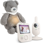 Philips AVENT Babysitter video SCD891/26+NATTOU Spalna vreča 4 v 1 Sleepy Bear Grey 0m+