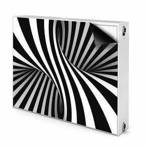 Tulup.si Pokrov radiatorja Iluzija abstrakcije 90x60 cm