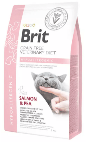 Brit GF Hypoallergenic veterinarska dieta za mačke