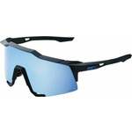 100% Speedcraft Matte Black/HiPER Blue Kolesarska očala