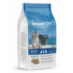 Vincent Diet hrana za odrasle mačke, plava riba, 1,5 kg