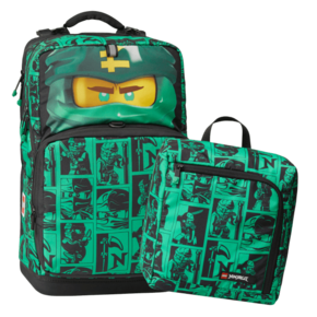 LEGO Ninjago Green Maxi Plus - šolski nahrbtnik