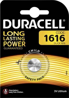 Duracell Baterija DURACELL 1616 CR1616