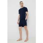 Kratke hlače za na plažo Calvin Klein moški, mornarsko modra barva - mornarsko modra. Kratke hlače za na plažo iz kolekcije Calvin Klein. Model izdelan iz frotirne tkanine.