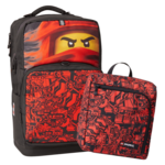 LEGO Ninjago Red Maxi Plus - šolski nahrbtnik