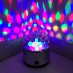 Mini vrtljiva LED disco krogla