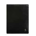 CEDAR Moška črna usnjena denarnica brez zaponke CE-PR-N104-BSR-VT.43_288972 Univerzalni