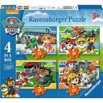 WEBHIDDENBRAND RAVENSBURGER Puzzle Paw Patrol 4v1 (12,16,20,24 kosov)