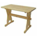 eoshop Jedilna miza ST103 S120 iz masivnega lesa (barva lesa: jelša)