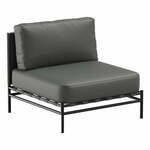 Temno siv modul vrtne sedežne garniture (sredinski modul) Dandy – Sit Sit