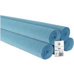 Rayher. Cvetličarski krep papir, 180g, azurno moder, 50x250cm, 1 kos