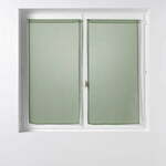 Kaki zelene prosojne zavese v kompletu 2 ks 60x90 cm Sandra – douceur d'intérieur