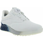 Ecco S-Three BOA Mens Golf Shoes White/Blue Dephts/White 44