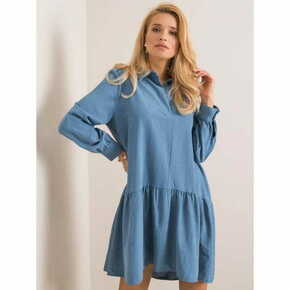 Factoryprice Ženska obleka MILAN blue EM-SK-L1018.39P_349961 S