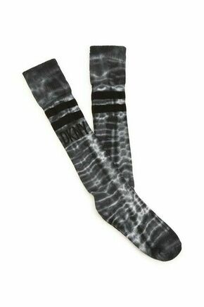 Otroške nogavice Dkny črna barva - črna. Otroški Visoke nogavice iz kolekcije Dkny. Model izdelan iz elastičnega