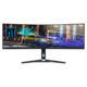 Lenovo R45w-30 monitor, IPS/VA, 34", 16:9/21:9/32:9, 2560x1440/5120x1440, 165Hz, pivot, USB-C, HDMI, Display port, USB