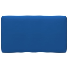 VidaXL Blazina za kavč iz palet kraljevsko modra 70x40x12 cm