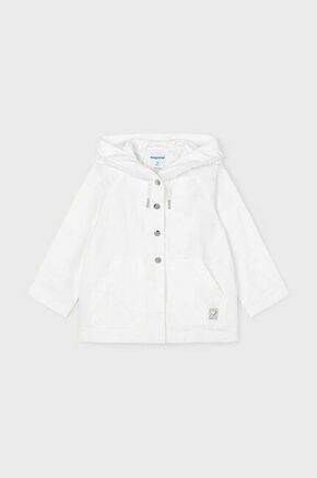 Otroška jakna Mayoral bela barva - bela. Otroški jakna iz kolekcije Mayoral. Prehoden model