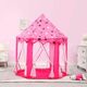 EcoToys Otroški šotor Pink 135x105 cm