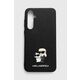 Etui za telefon Karl Lagerfeld A35 A356 črna barva, KLHCSA35SAKCNPK - črna. Etui za telefon iz kolekcije Karl Lagerfeld. Model izdelan iz trpežnega materiala.