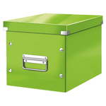 Leitz Click &amp; Store škatla v obliki kocke, velikost M, zelena