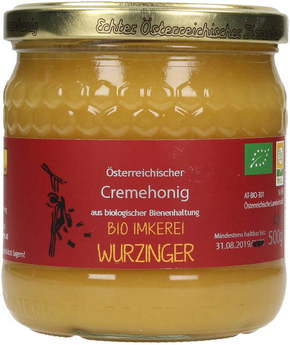 Honig Wurzinger Bio-kremni med - 250 g