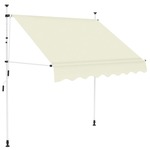 shumee Ročno zložljiva tenda 200 cm krem