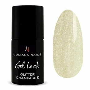 Juliana Nails Gel lak Glitter Champagne zlata z bleščicami No.413 6ml