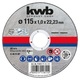 KWB OPP tanka rezalna plošča, 115x1.0 mm (49711811)