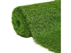 VIDAXL Umetna trava 1x10 m/40 mm zelena