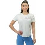 Nebbia FIT Activewear Functional T-shirt with Short Sleeves White L Fitnes majica