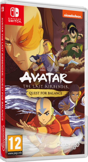 WEBHIDDENBRAND GameMill Entertainment Avatar The Last Airbender: Quest for Balance igra (Switch)