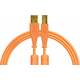 DJ Techtools Chroma Cable Oranžna 1,5 m USB kabel