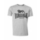 LONSDALE Majica siva / črna