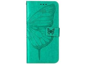 Chameleon Samsung Galaxy A34 5G - Preklopna torbica (WLGO-Butterfly) - turkizna
