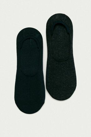 Levi's stopalke (2-pack) - mornarsko modra. Stopalke iz kolekcije Levi's. Model izdelan iz elastičnega materiala. V kompletu sta dva para.