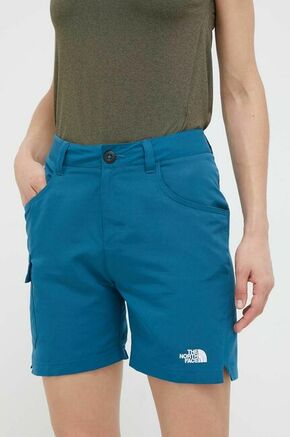 Pohodne kratke hlače The North Face Horizon turkizna barva - turkizna. Pohodne kratke hlače iz kolekcije The North Face. Model izdelan iz recikliranega materiala